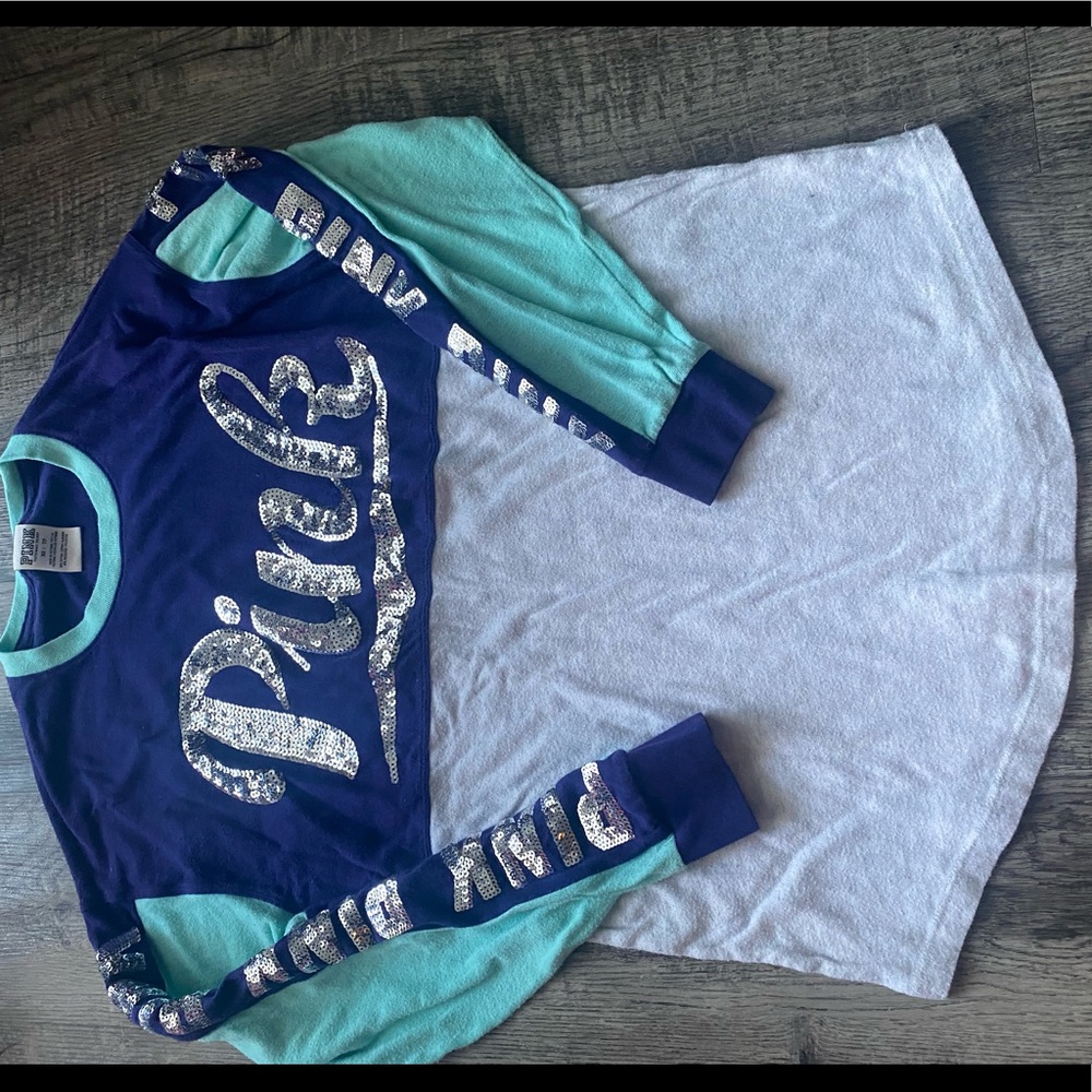 Pink long sleeve tee